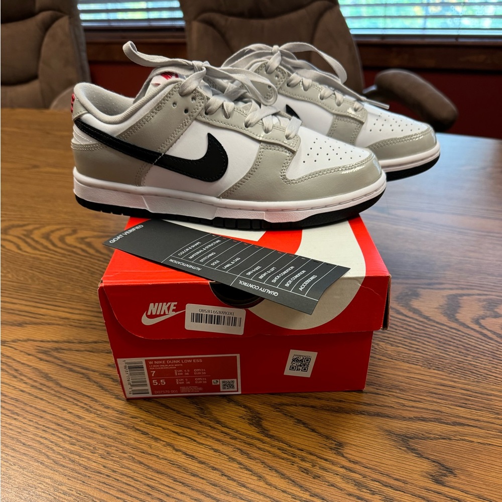 2022 women’s Dunk Low “light iron ore black”